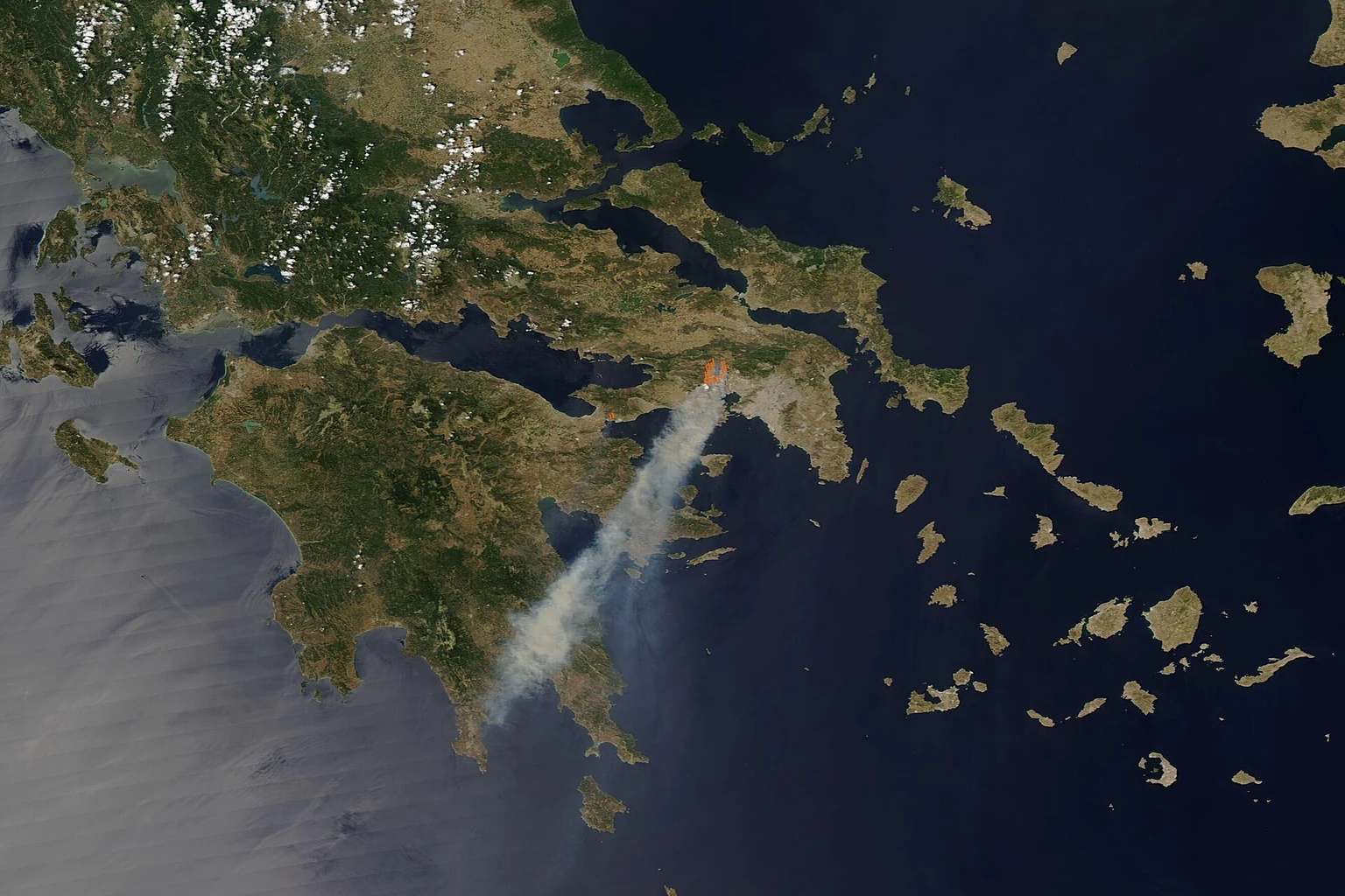 Φωτογραφία τεκμηρίωσης σχετική με το θέμα: Πολύ υψηλός κίνδυνος πυρκαγιάς και ισχυροί άνεμοι τη Δευτέρα 10 Αυγούστου.