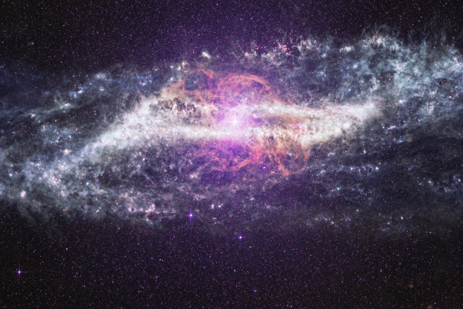 Εικόνα τεκμηρίωσης της NASA για το θέμα: Αστροταχύτητα Galaxy Centaurus A.