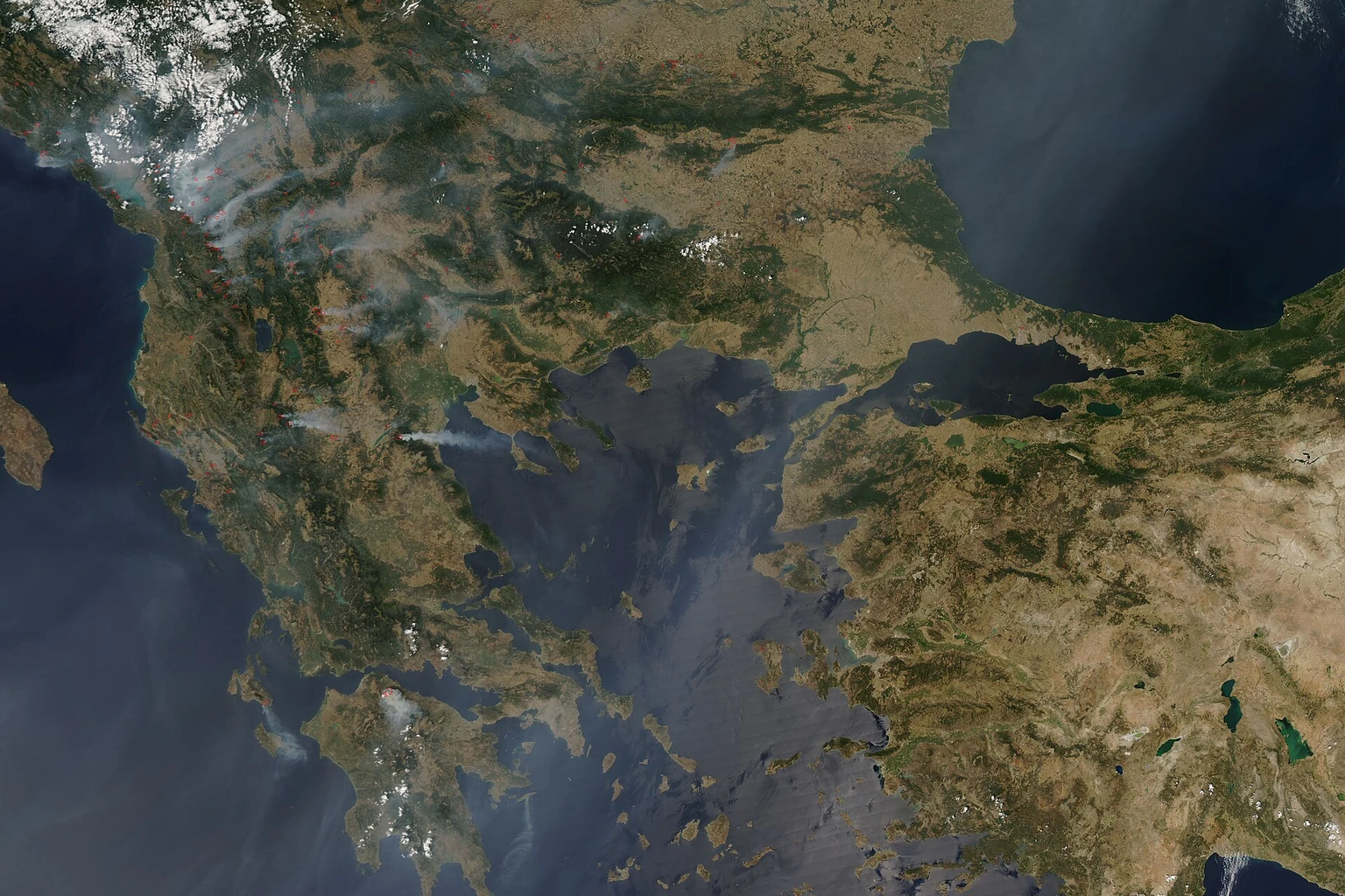 Φωτογραφία τεκμηρίωσης σχετική με το θέμα: Ο κόσμος σηματοδοτεί τον δεύτερο πιο ζεστό Ιούλιο..