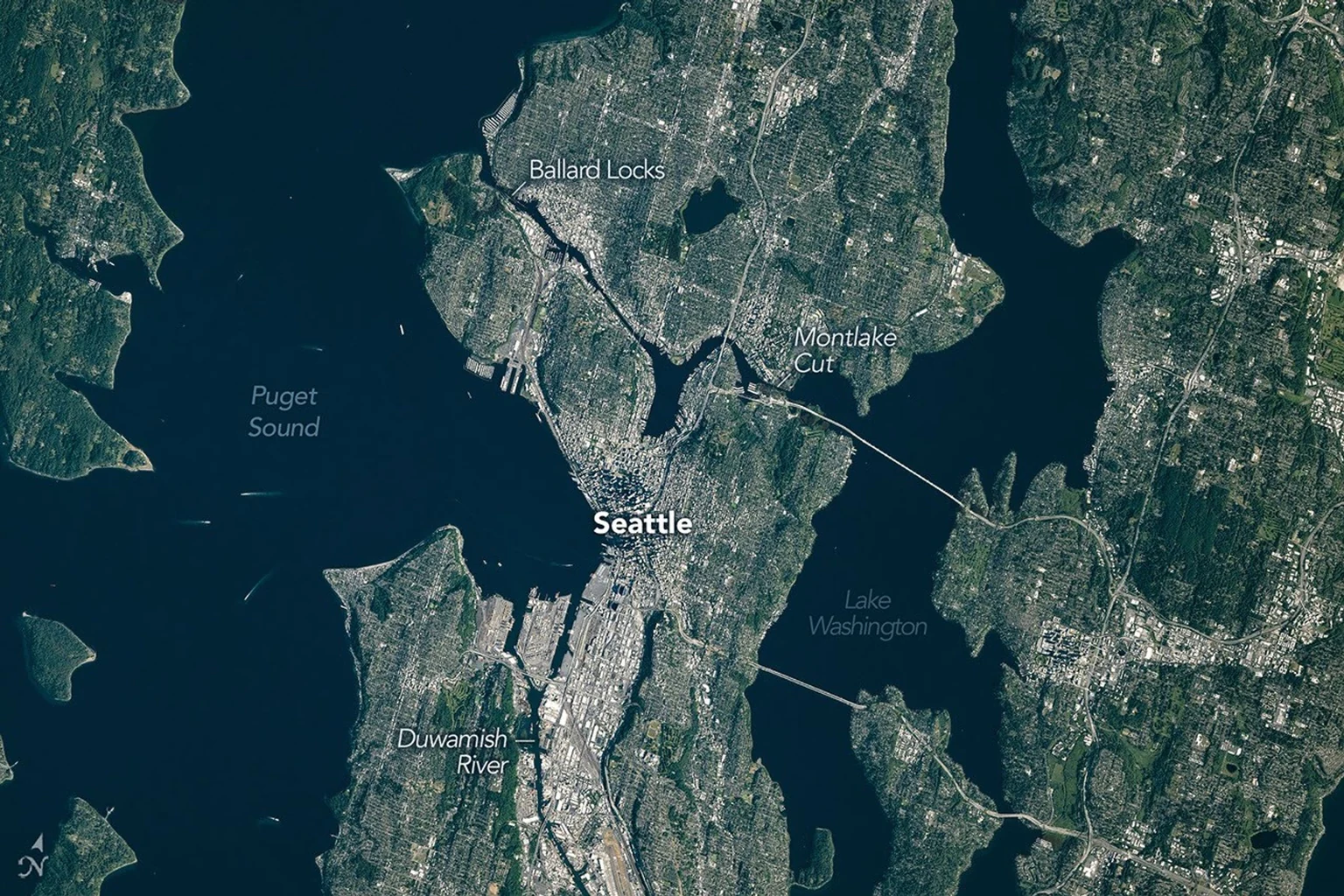 Εικόνα τεκμηρίωσης της NASA για το θέμα: Η Σμαραγδένια Πόλη.