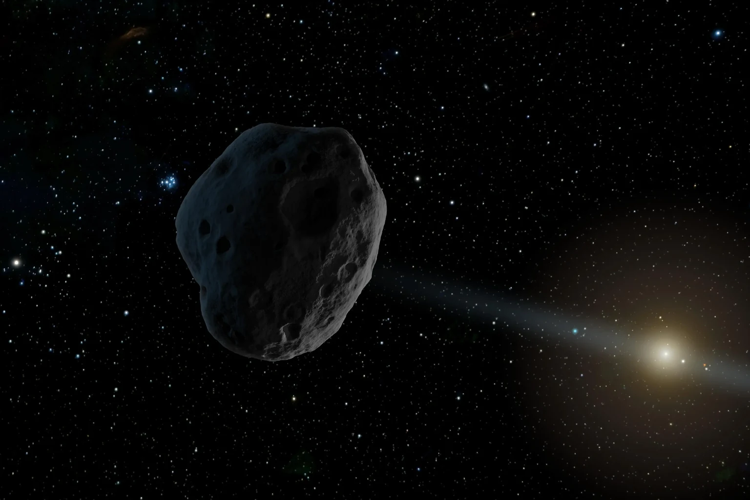 Εικόνα τεκμηρίωσης της NASA για το θέμα: Η μελέτη της NASA βρίσκει τον αστεροειδή κοντά στη Γη είναι στην πραγματικότητα κομήτης.