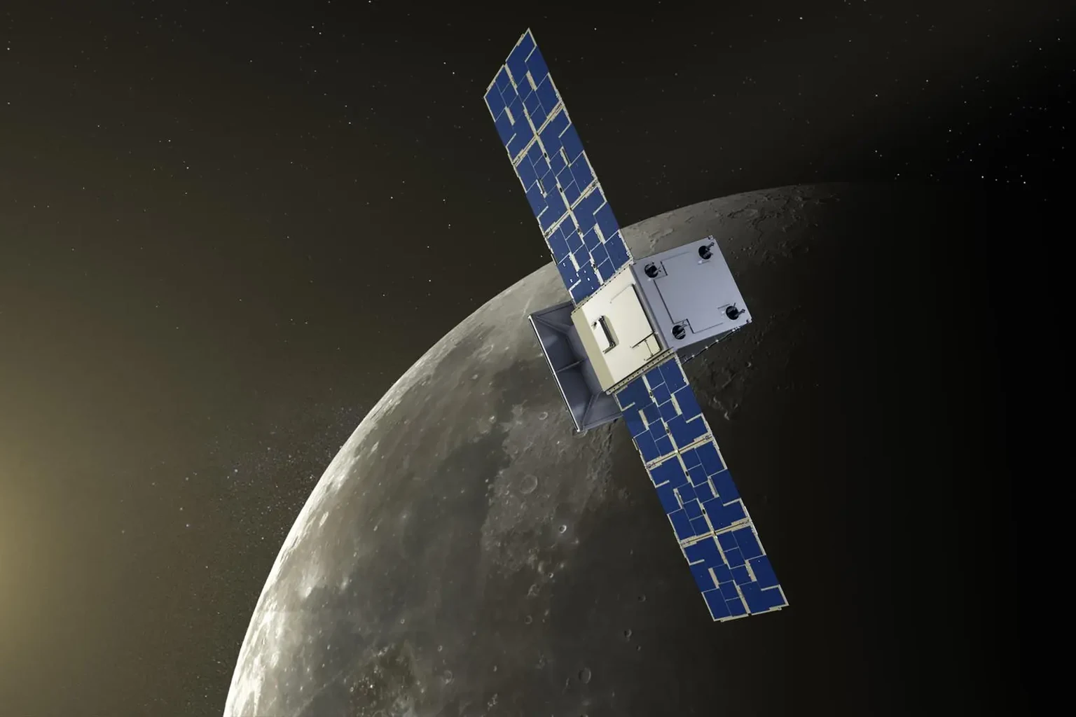Εικόνα τεκμηρίωσης της NASA για το θέμα: Το CAPSTONE της NASA ολοκληρώνει τις εκτεταμένες δοκιμές αποστολών σεληνιακή τεχνολογία.