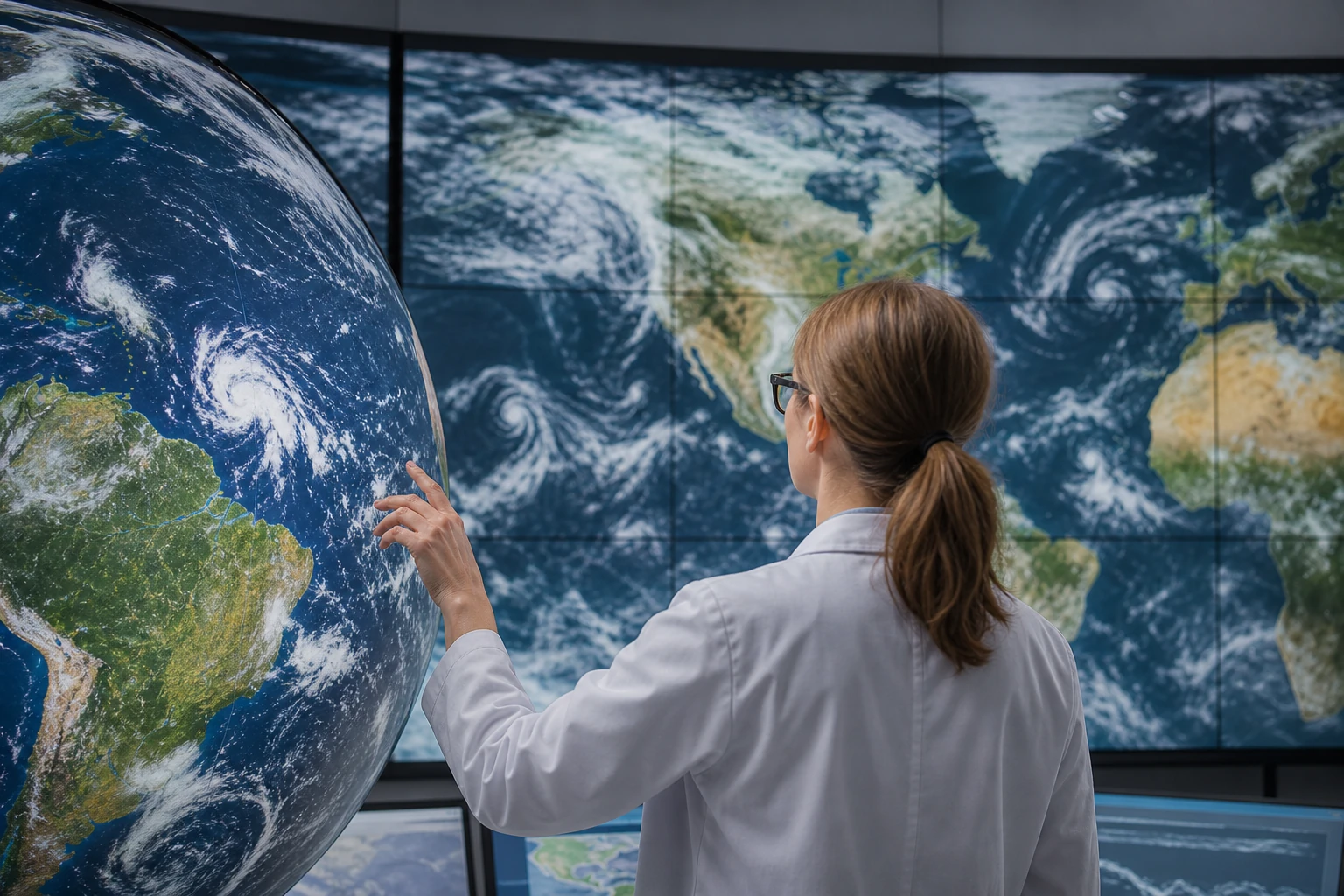 Δημοσιογραφική εικόνα για το θέμα: Χαρτογράφηση των Παρατηρήσεων της Γης, με την Betsy Ford