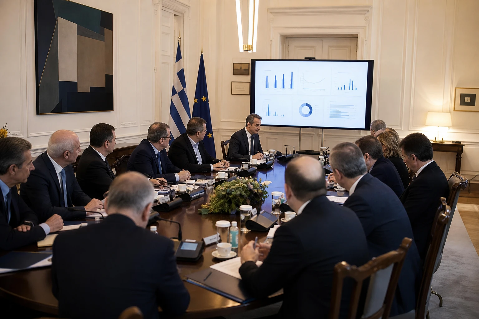 Δημοσιογραφική εικόνα για το θέμα: Ανακοίνωση του Υφυπουργού παρά τω Πρωθυπουργώ και Κυβερνητικού Εκπροσώπου Παύλου Μαρινάκη για την συνεδρίαση του Υπουργικού Συμβουλίου της 26ης Φεβρουαρίου 2026