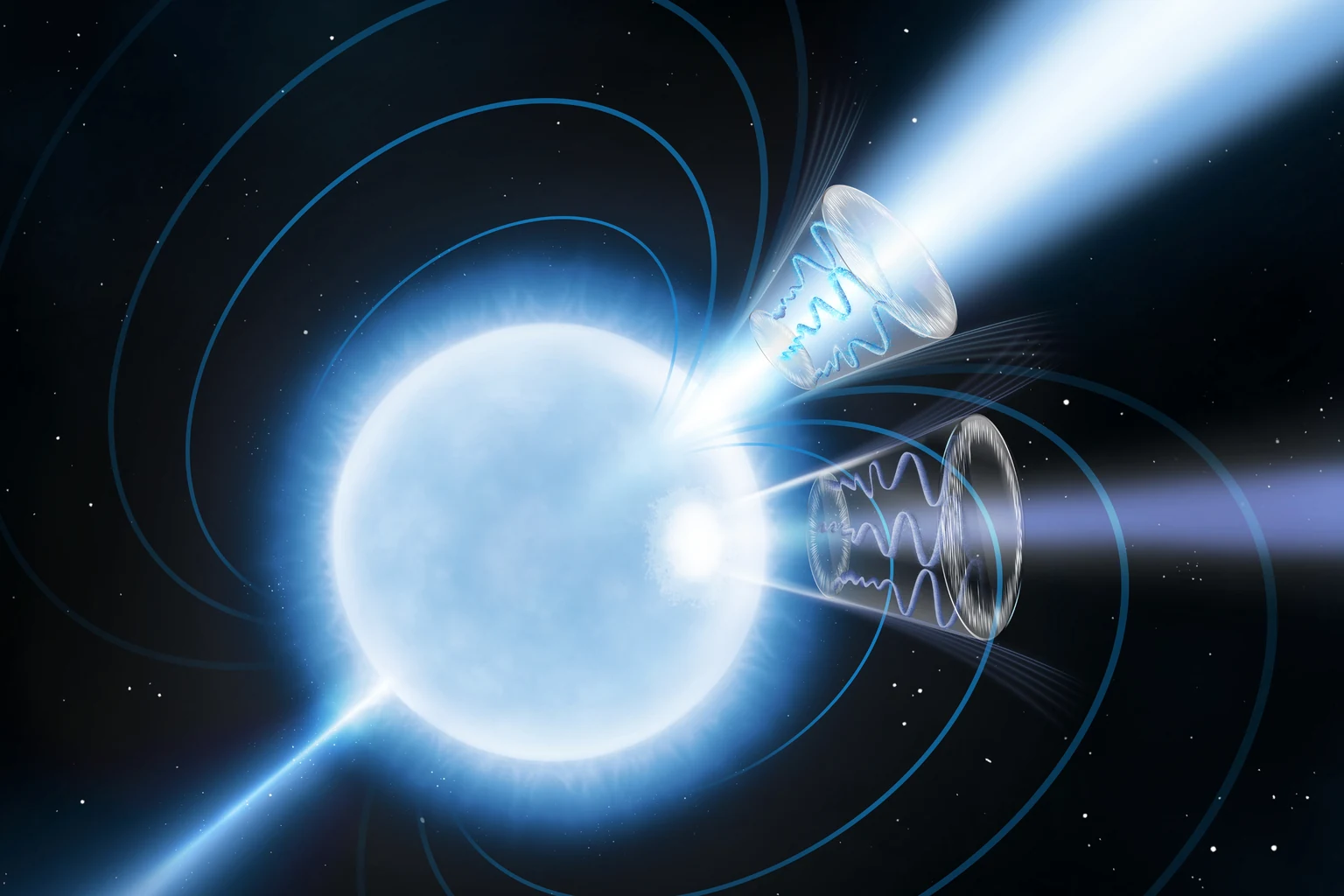 Εικόνα τεκμηρίωσης της NASA για το θέμα: IXPE: παρατήρηση άνω των 140 ωρών σε μαγνητάρ υψηλής ενέργειας.
